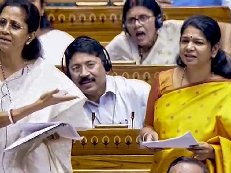 Women Reservation Bill Lok Sabha Kanimozhi Don't Want To Be Put On Pedestals Don't Want To Be Put On Pedestals, We Want To Be Equals: Kanimozhi On Women Quota Bill