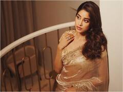 Janhvi Kapoor: చీరలో బంగారుబొమ్మలా మెరిసిపోతున్న జాన్వీ కపూర్