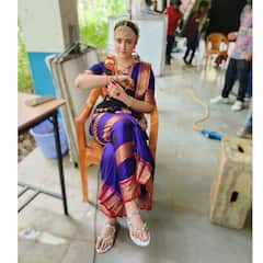 Nupur Sanon Photos : ఏక్ దమ్ సౌత్ స్టైల్‌లో నార్త్ బ్యూటీ నుపుర్ - రవితేజ 'టైగర్ నాగేశ్వరరావు' హీరోయిన్