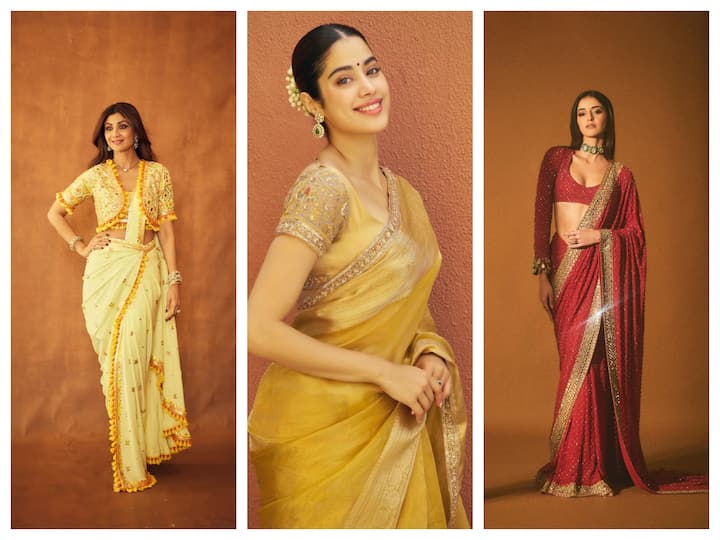 The Festive Season has begun and so has the glam tradition. From wearing a saree to pairing your traditions with beautiful jewels, these Bollywood Divas leave no stone unturned in their fashion game