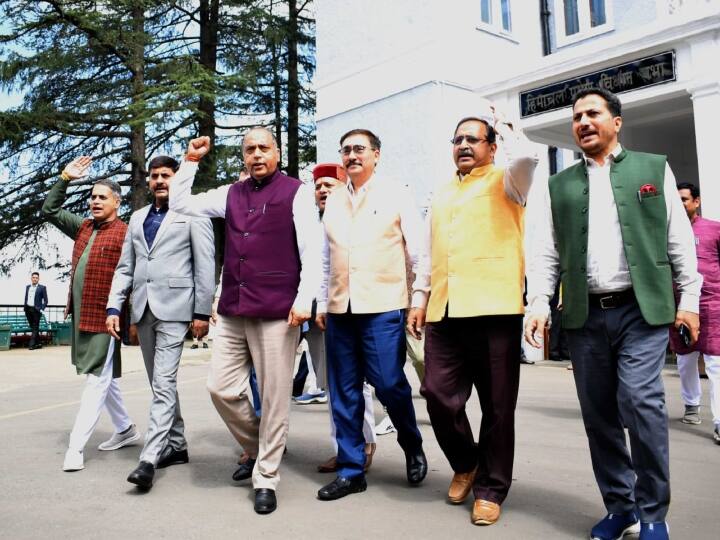 HP Vidhan Sabha Session Dissatisfied Jairam Thakur Walk Out from House Sukhwinder Singh Sukhu ANN Himachal Assembly Session: सदन में जवाब से असंतुष्ट विपक्ष ने किया वॉकआउट, सीएम सुक्खू बोले- 'तनाव में  हैं नेता प्रतिपक्ष'