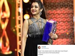 Trisha Marriage Rumour : அட இந்த முறையும் வதந்திதானா.. திரிஷா செய்த ட்வீட்டை நீங்களே பாருங்கள்!