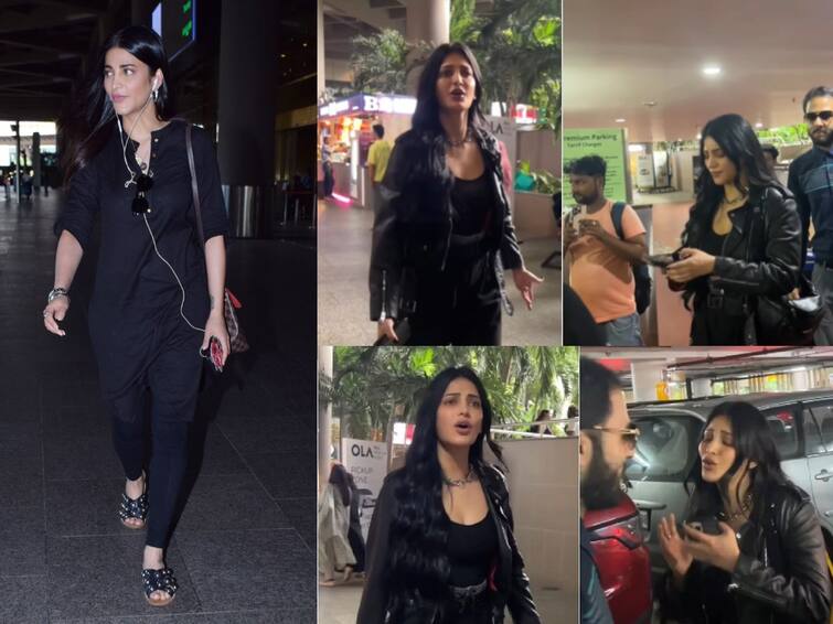 Shruti Haasan reacts to the incident where she was followed by an unknown man at the airport Watch Video Shruti Haasan: “சங்கடமாக இருந்தது; பாடிகார்டுகள் வைத்துக்கொள்ள விரும்பவில்லை” - மனம் திறந்து பேசிய ஸ்ருதி