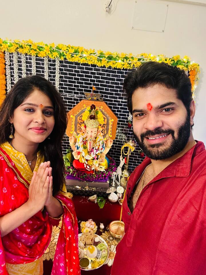 हार्दिक जोशी आणि अक्षया देवधरसाठी यंदाचा गणेशोत्सव खूप खास आहे.