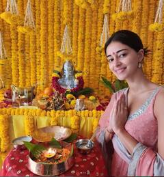 Ganesh Chaturthi 2023: अनन्या पांडे ने सेलिब्रेट की गणेश चतुर्थी, एथनिक अवतार में गॉर्जियस दिखीं सुहाना खान और नव्या नवेली नंदा