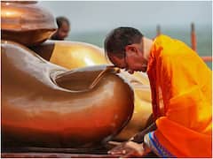 Statue of Oneness: CM शिवराज ने किया आदि शंकराचार्य की 108 फुट ऊंची प्रतिमा का अनावरण, देखें तस्वीरें