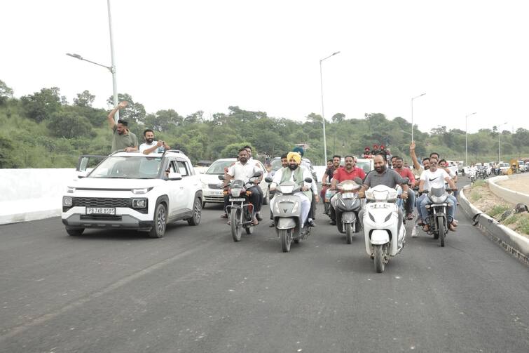 Efforts of Harjot Singh Bains bear fruit, Nangal flyover inaugurated  Nangal ਵਾਲਿਆਂ ਲਈ ਮਾਨ ਸਰਕਾਰ ਦਾ ਵੱਡਾ ਤੋਹਫ਼ਾ, ਮੰਤਰੀ ਹਰਜੋਤ ਬੈਂਸ ਨੇ ਕੀਤੀ ਸ਼ੁਰੂਆਤ