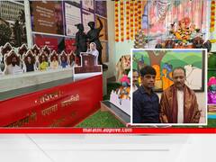 Ajit Pawar : अजित पवार मुख्यमंत्री व्हा! अजित पवारांच्या जबऱ्या चाहत्याने थेट शपथविधीचा उभारला देखावा