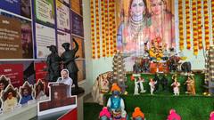 Ajit Pawar : अजित पवार मुख्यमंत्री व्हा! अजित पवारांच्या जबऱ्या चाहत्याने थेट शपथविधीचा उभारला देखावा