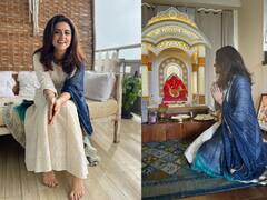 बर्थडे के मौके पर जवान एक्ट्रेस Riddhi Dogra ने लिया लालबागचा राजा का आशीर्वाद, शेयर की तस्वीरें