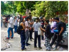 डूसू चुनाव में ड्रोन से निगरानी, उत्साहित छात्रों ने इन विषयों पर डाले वोट, पढ़ें डिटेल