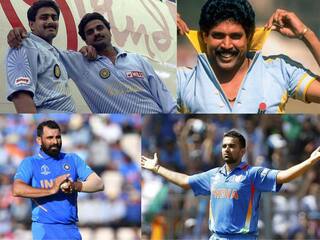 ODI World Cup Records: உலகக்கோப்பையில் பேட்ஸ்மேன்களை அலறவிட்ட இந்தியர்கள்..! விக்கெட் வேட்டை நடத்திய டாப் 5  இதோ..!