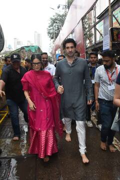 લાલબાગના રાજાના દરબારમાં આજે શિલ્પાથી માંડીને આ બોલિવૂડ હસ્તી પહોંચી, જુઓ સેલેબ્સની ફેસ્ટ લૂકની તસવીરો