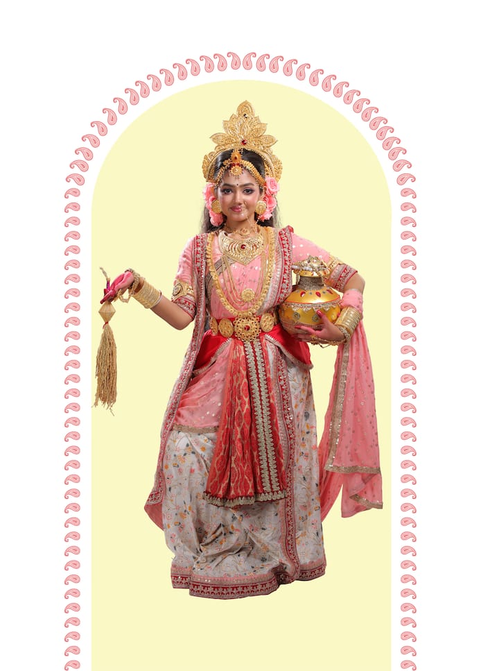 দেবী লক্ষ্মী সাজবেন 'ফুলকি' অর্থাৎ দিব্যাণী মণ্ডল। মহালয়ার টিমে এটিই তাঁর প্রথম কাজ।