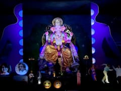 Ganeshostav 2023 : आत्महत्येच्या विषयावर भाष्य करणारा मुंबईतील सुवर्णराजा देखावा, पाहा फोटो