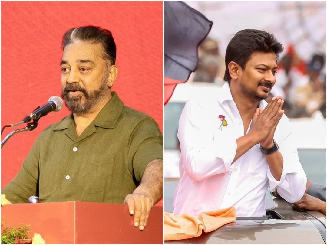 'Young Kid Being Hounded Just Because...': Kamal Haasan Lends Support To Udhayanidhi On 'Sanatan Dharma' Row Kamal Haasan lends support to Udhayanidhi Stalin over Sanatan Dharma row Tamil Nadu News Coimbatore DMK Congress BJP MNM 'Young Kid Being Hounded Just Because...': Kamal Haasan Lends Support To Udhayanidhi On 'Sanatan Dharma' Row