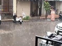 Sangli Rain : गेल्या काही दिवसांपासून दडी मारलेल्या सांगली शहरात अर्धा तास मुसळधार पावसाची हजेरी