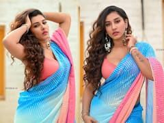 Anchor Vishnu Priya: చీరలో విష్ణు ప్రియ- అందాలతో కనువిందు