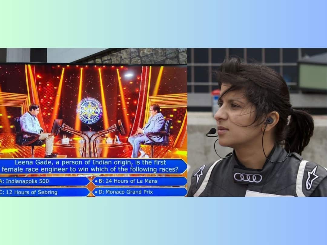 7 crore question about Leena Gade that made shows latest contestant quit 'KBC' मध्ये 7 कोटीच्या प्रश्नाचं बरोबर उत्तर, पण गेम सोडल्यावर; मात्र, ज्या लीना गाडेंवर प्रश्न होता त्या काय म्हणाल्या? 