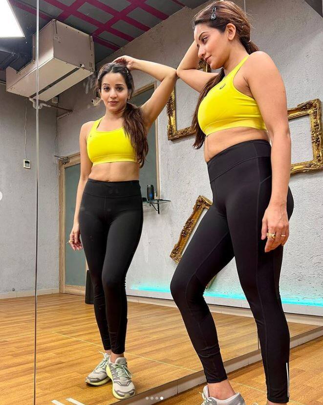જિમ લૂકમાં એક્ટ્રેસ ખૂબ જ સુંદર લાગી રહી છે. ચાહકો પણ તેના આ લૂકને પસંદ કરી રહ્યા છે.