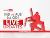 IND vs AUS Live Score:  विश्वचषकाआधी थरार, भारत-ऑस्ट्रेलिया आमनेसामने, लाईव्ह अपडेट