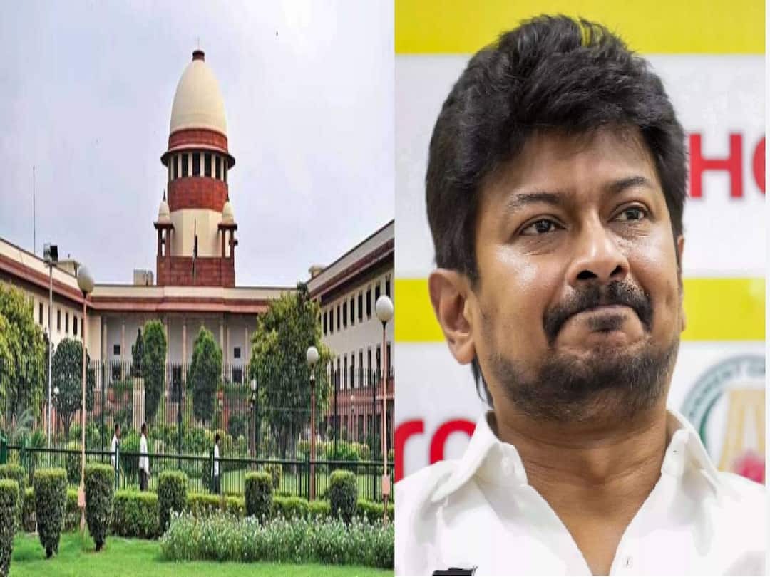 Sanatan Dharma Row: சனாதன தர்ம விவகாரம்... அமைச்சர் உதயநிதி ஸ்டாலினுக்கு உச்சநீதிமன்றம் நோட்டீஸ்.. Supreme Court issued a notice to Minister Udayanidhi to respond to the writ petition filed regarding the Sanatan dharma Row controversy Sanatan Dharma Row: சனாதன தர்ம விவகாரம்... அமைச்சர் உதயநிதி ஸ்டாலினுக்கு உச்சநீதிமன்றம் நோட்டீஸ்..