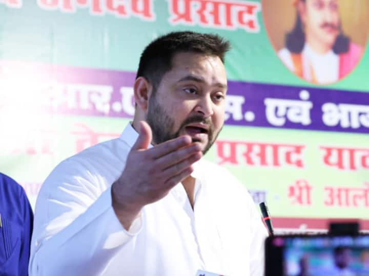 Tejaswhi Yadav Condemns Bihar People Clean Toilets Remark DMK MP 'A Party That Shares Our...': Tejashwi Yadav Condemns 'Bihar People Clean Toilets' Remark By DMK MP