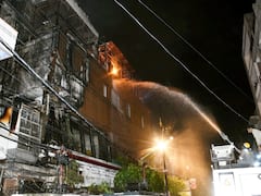 2 Rescued As Fire Breaks Out In Ghaziabad Apartment, Vehicles Charred