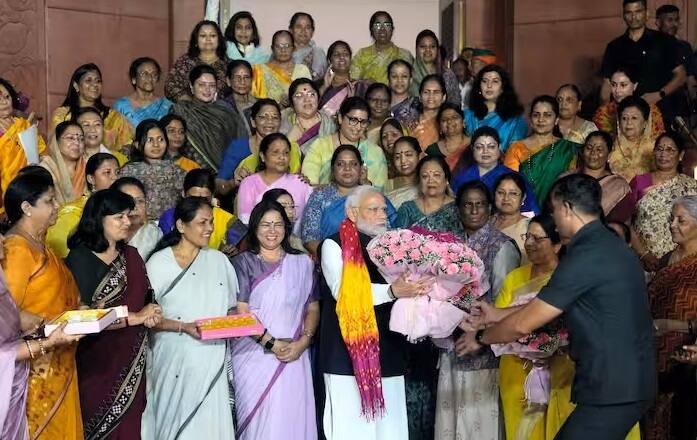 આ સ્વાગત બાદ પીએમ મોદીએ સૌનો આભાર માન્યો હતો.