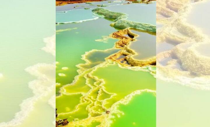 ডেনাকিল ডিপ্রেশন, ইথিওপিয়া- একটি বা দু’টি নয়, তিন-তিনটি টেকটোনিক পাতের বিচ্যুতি ঘটে এর সৃষ্টি। উত্তর ইথিওপিয়ার মরুভূমিতে সালফারের ঝরনা, লাভা, হ্রদ এবং জলাশয়ের সৃষ্টি হয়েছে। এখানকার তাপমাত্রা প্রায় ১২২ ডিগ্রি সেলসিয়াস।