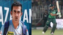 বিশ্বকাপে জ্বলে উঠতে পারে বাবরের ব্যাট, মনে করছেন গম্ভীর