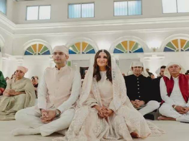 Parineeti Raghav Wedding: ਆਮ ਆਦਮੀ ਪਾਰਟੀ ਦੇ ਨੇਤਾ ਰਾਘਵ ਚੱਢਾ ਅਤੇ ਬਾਲੀਵੁੱਡ ਅਦਾਕਾਰਾ ਪਰਿਣੀਤੀ ਚੋਪੜਾ 24 ਸਤੰਬਰ ਨੂੰ ਵਿਆਹ ਦੇ ਬੰਧਨ ਵਿੱਚ ਬੱਝਣ ਜਾ ਰਹੇ ਹਨ। ਦੋਵੇਂ ਉਦੈਪੁਰ ਦੇ ਲੀਲਾ ਪੈਲੇਸ 'ਚ ਸੱਤ ਫੇਰੇ ਲੈਣਗੇ।