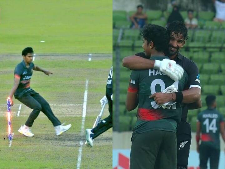 बांग्लादेश ने पेश की खेल भावना की अनोखी मिसाल, न्यूज़ीलैंड के खिलाफ अपील वापस लेकर जीता दिल