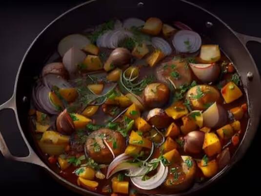 ਤੁਹਾਨੂੰ ਜ਼ਿਆਦਾ ਦੇਰ ਤੱਕ ਨਹੀਂ ਤਲਣਾ ਚਾਹੀਦਾ ਕਿਉਂਕਿ ਸਬਜ਼ੀਆਂ ਨੂੰ ਕ੍ਰਿਸਪੀ ਹੋਣਾ ਚਾਹੀਦਾ ਹੈ।