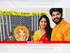 Hardeek Joshi Akshaya Deodhar : गणपती बाप्पा मोरया! राणादा-पाठकबाईंचा बाप्पा पाहिलात का? पाहा फोटो