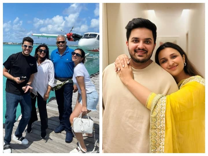 Parineeti Chopra Family: परिणीति चोपड़ा और राघव चड्डा की शादी का जश्न शुरू हो चुका है. कल 24 सितंबर को दोनों शादी के बंधन में बंध जाएंगे. वहीं आज से शादी की सभी रस्में भी शुरू हो चुकी हैं.