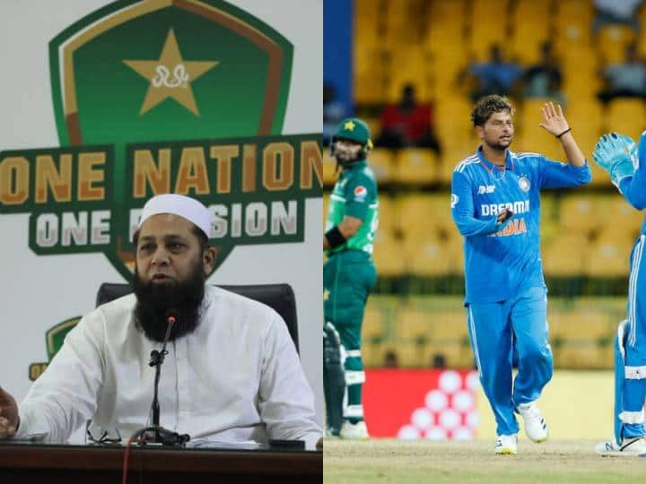 ODI World Cup 2023 Pakistan Team Chief Selector Inzamam UL Haq Says I Can Not Pick Kuldeep Yadav In Pakistan World Cup Team ODI World Cup 2023: 'मैं कुलदीप को तो अपनी टीम में नहीं चुन सकता', जानें क्यों पाक चीफ सेलेक्टर इंजमाम ने दिया ये जवाब