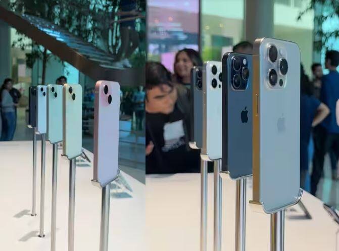 ਇਸ ਵਾਰ ਆਈਫੋਨ 15 ਅਤੇ ਆਈਫੋਨ 15 ਪਲੱਸ ਦਾ ਨਿਰਮਾਣ ਭਾਰਤ 'ਚ ਹੋ ਰਿਹਾ ਹੈ। ਰਿਪੋਰਟ ਮੁਤਾਬਕ ਆਫਲਾਈਨ ਸਟੋਰਾਂ 'ਤੇ ਇਨ੍ਹਾਂ ਦੋਵਾਂ ਮਾਡਲਾਂ ਦੀ ਮੰਗ ਜ਼ਿਆਦਾ ਹੈ ਜਦਕਿ ਲੋਕ ਪ੍ਰੋ ਮਾਡਲ ਨੂੰ ਆਨਲਾਈਨ ਜ਼ਿਆਦਾ ਬੁੱਕ ਕਰ ਰਹੇ ਹਨ।