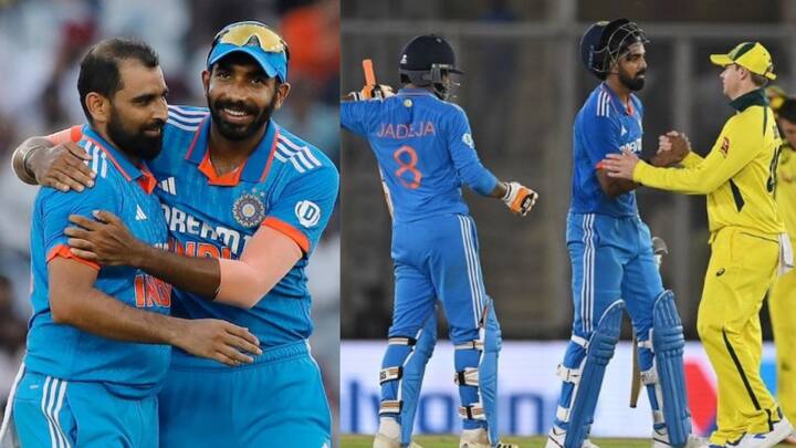 IND vs AUS ODI: তিন ম্যাচের সিরিজের প্রথম ম্যাচে অজিদের হারিয়ে দিল ভারত। সিরিজে ১-০ ব্যবধানে এগিয়ে গেল টিম ইন্ডিয়া। আগামীকাল দ্বিতীয় ওয়ান ডে।