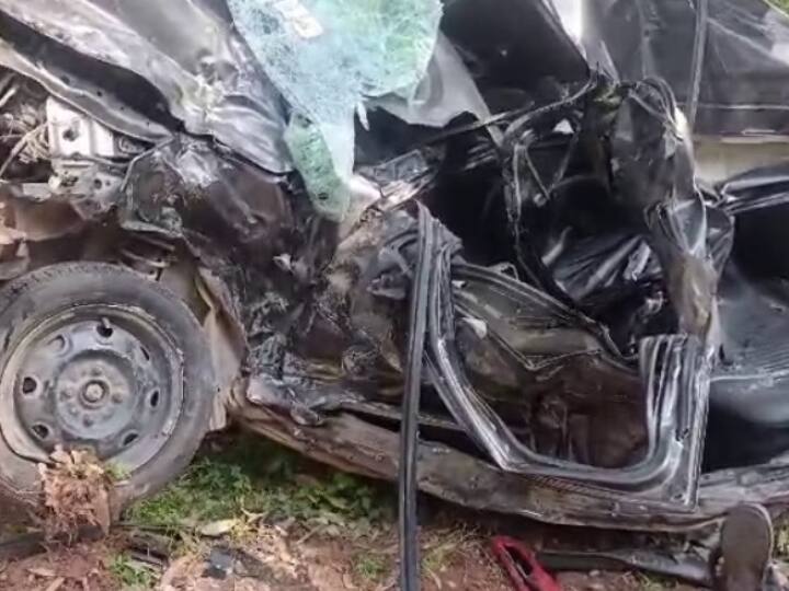 Bharatpur Car collides with Bolero husband wife and teacher died two seriously injured Ann Bharatpur Accident: भरतपुर में बोलेरो से टकरा गई कार, पति-पत्नी और उसके साथी टीचर की मौत, दो गंभीर