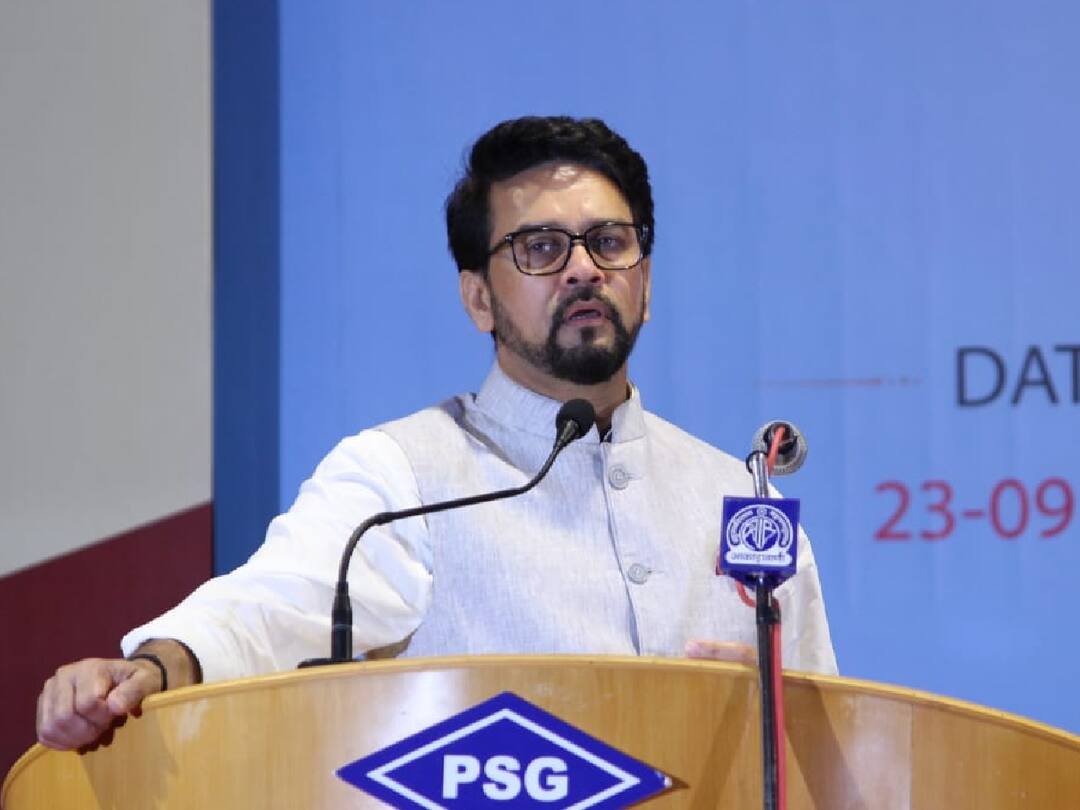 Minister Anuraksingh Tagore said Prime Minister will announce various pilot schemes for the advancement of women TNN 'மகளிர் முன்னேற்றத்திற்காக பிரதமர் பல்வேறு முன்னோடி திட்டங்களை அறிவிக்கிறார்' - மத்திய அமைச்சர் அனுராக் சிங் தாகூர்