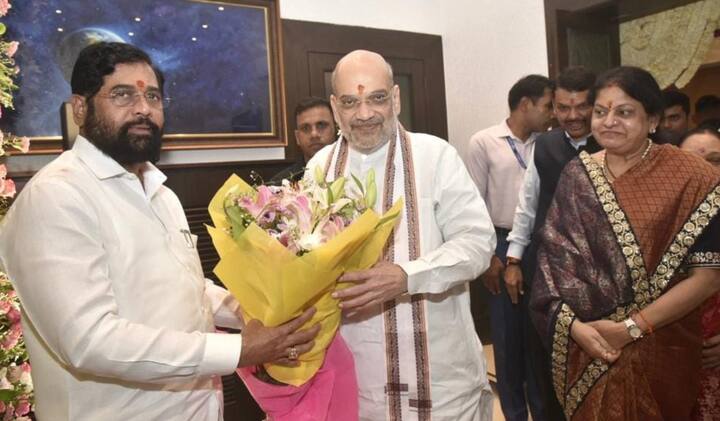अमित शाह आज मुंबई दोऱ्यावर असल्याने त्यांच्या सुरक्षेची चोख व्यवस्था करण्यात आली होती.