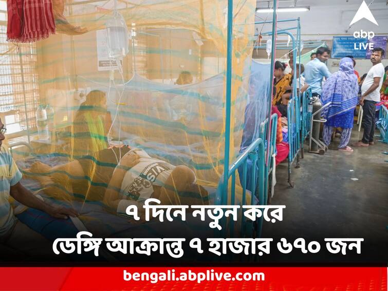 Dengue Scare West Bengal Dengue Situation worsen as nearly 8 thousand affected in last week 42 deaths till now Dengue Scare : ৭ দিনে নতুন করে ৭ হাজার ৬৭০ জন ডেঙ্গি আক্রান্ত, মৃত্যু ৪২ জনের, রাজ্য জুড়ে আরও ভয়াবহ ডেঙ্গি পরিস্থিতি