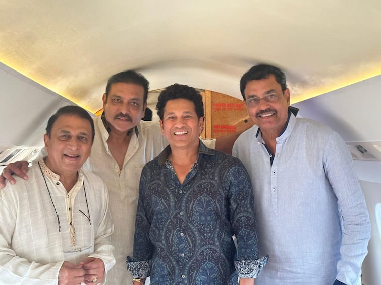 Varanasi Cricket Stadium Tendulkar Sunil Gavaskar Ravi Shastri Dilip Vengsarkar To Arrive For Foundation Stone Laying Ceremony Video Goes Viral