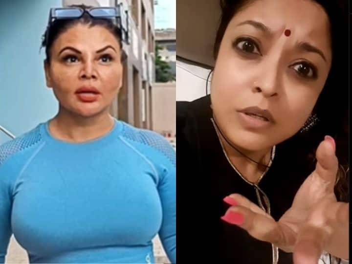 Rakhi Sawant and Tanushree Dutta know defamation case to dragged in MeToo what allegations have made against each other कभी किया मानहानि का मुकदमा तो कभी मीटू में घसीटा नाम, जानें Rakhi Sawant और Tanushree Dutta ने एक दूसरे पर अब तक क्या-क्या आरोप लगाए