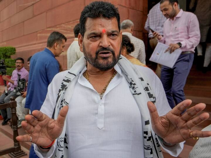 Bahraich BJP MP Brij Bhushan Sharan Singh on Ramesh Bidhuri Remarks against Danish Ali ANN Ramesh Bidhuri Remarks: 'अपने गिरेबान में झांकें दानिश अली', रमेश बिधूड़ी के विवादित बयान पर क्या बोले बृजभूषण शरण सिंह?