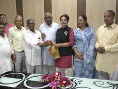 भरतपुर पहुंचीं पर्यवेक्षक किरण चौधरी का बीजेपी पर हमला, कहा- 'कांग्रेस फिर सत्ता में आएगी'