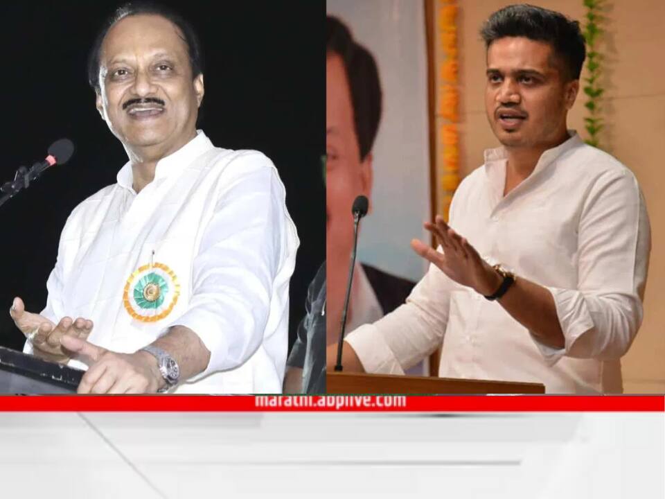 Ajit pawar On Rohil Pawar : रोहित पवारांचा भावी मुख्यमंत्री म्हणून उल्लेख, अजित दादा स्पष्टच बोलले... Ajit pawar On Rohil Pawar Cm banners on mumai pune express highway Ajit pawar On Rohil Pawar : रोहित पवारांचा भावी मुख्यमंत्री म्हणून उल्लेख, अजित दादा स्पष्टच बोलले...