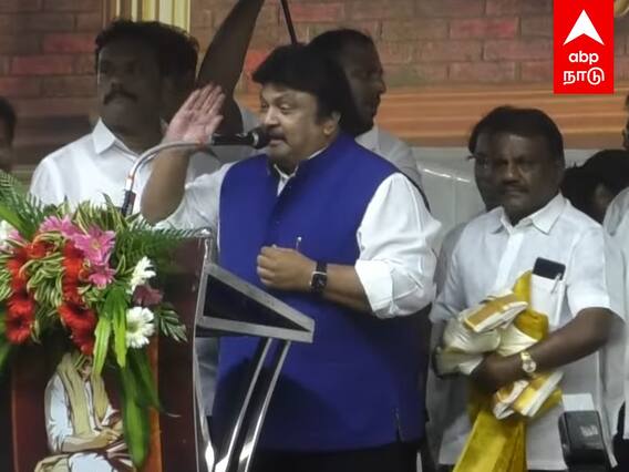 Prabu Speech : அடைமழையில் கலைஞர் புகழ் கூட்டத்தை ஈர்த்த பிரபு திமுக பொதுக் கூட்டம்