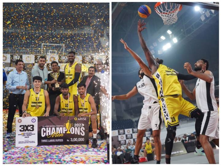 Tamil Nadu Men's Team Retains Champion's Title Defeating Punjab In 3X3 National Senior Basketball Tournament 2023 3X3 Senior Basketball: 3 பேர் ஆடும் தேசிய சீனியர் கூடைப்பந்து.. பஞ்சாபை வீழ்த்தி தமிழ்நாடு சாம்பியன்